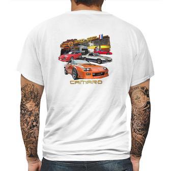 3Rd Gen Camaro Mens Back Print T-shirt | Favorety