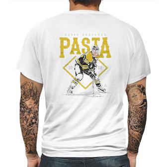 500 Level David Pastrnak Kids David Pastrnak Pasta Mens Back Print T-shirt | Favorety DE