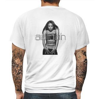 Aaliyah Cool Performance Mens Back Print T-shirt | Favorety