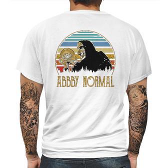 Abby Normal - Funny Vintage Mens Back Print T-shirt | Favorety CA