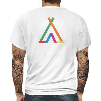 Above And Beyond Mens Back Print T-shirt | Favorety