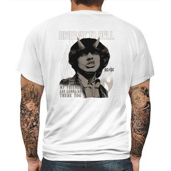 Acdc Highway To Hell Mens Back Print T-shirt | Favorety CA