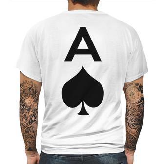 Ace Of Spades Mens Back Print T-shirt | Favorety UK