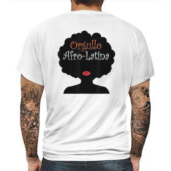 Afro Latina Orgullo Mens Back Print T-shirt | Favorety UK