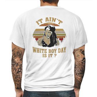 It Aint White Boy Day Is It Spivey True Romance Vintage Mens Back Print T-shirt | Favorety DE