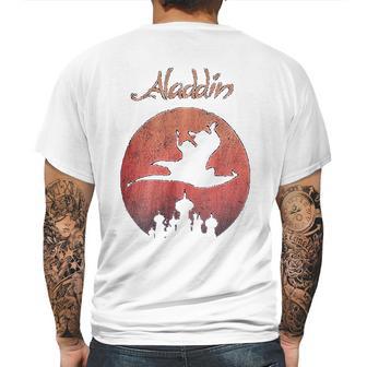 Aladdin Sunset Logo Poster Graphic Mens Back Print T-shirt | Favorety DE