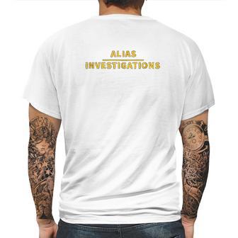 Alias Investigations Office Mens Back Print T-shirt | Favorety CA