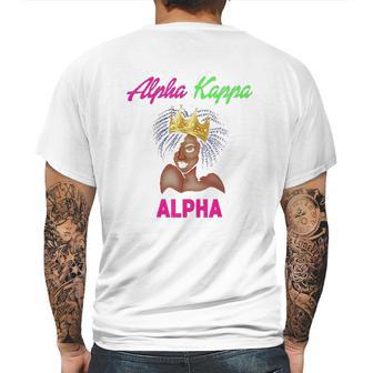 Alpha Kappa Aka Sorority Paraphernalia Mens Back Print T-shirt | Favorety UK