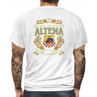 Altena Egal Wo Ich Mich Herumtreibe Mens Back Print T-shirt | Favorety AU