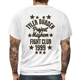 American Classics Fight Club 1999 Dramatic Action Movie Durden Ginger Adult Mens Back Print T-shirt | Favorety DE