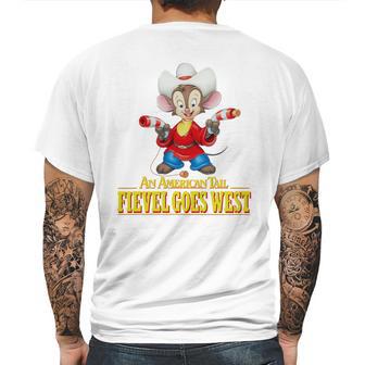 An American Tail Fievel Goes West Mens Back Print T-shirt | Favorety AU