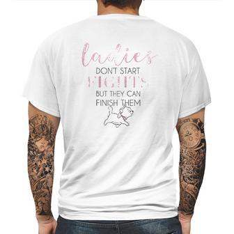 The Aristocats Marie Ladies Dont Start Fights Mens Back Print T-shirt | Favorety AU