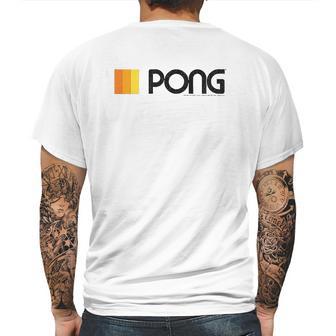 Atari Pong Video Game Mens Back Print T-shirt | Favorety DE