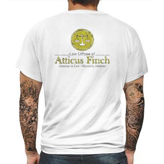 Atticus Finch Law Mens Back Print T-shirt | Favorety UK