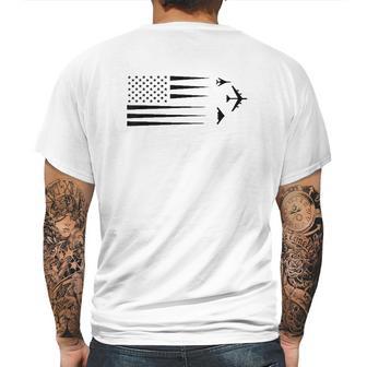 B2 Spirit B1 Lancer B52 Bomber Airplane Mens Back Print T-shirt | Favorety AU