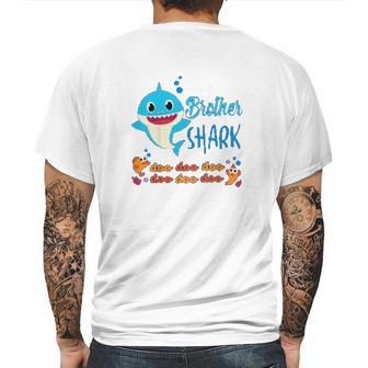 Baby Shark Brother Doo Doo Doo Mens Back Print T-shirt | Favorety UK