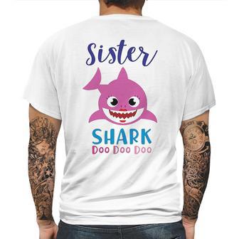 Baby Shark Doo Doo Doo Mens Back Print T-shirt | Favorety