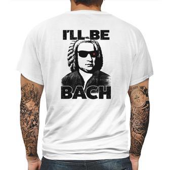 Be Bach Design Johannes Sebastian Bach Classic Music Mens Back Print T-shirt | Favorety AU