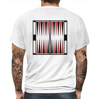 Backgammon Kids Shirts 3 Mens Back Print T-shirt | Favorety