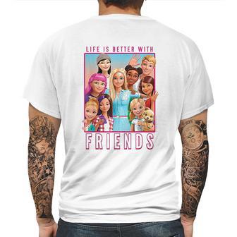 Barbie Dreamhouse Adventures With Friends Mens Back Print T-shirt | Favorety AU