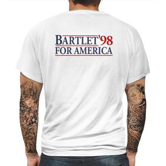 Bartlet For America Slogan West Wingthe West Wing Bartlet For America Josiah Bartlet Mens Back Print T-shirt | Favorety CA