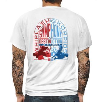 Battlebots February 17Th Main Event Whiplash Vs Skorpios Mens Back Print T-shirt | Favorety AU