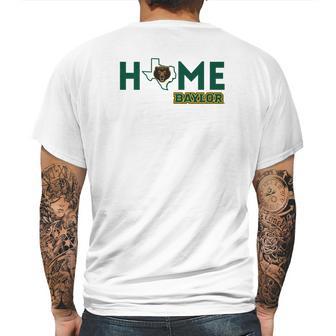 Baylor Bears Home Gold Apparel Mens Back Print T-shirt | Favorety