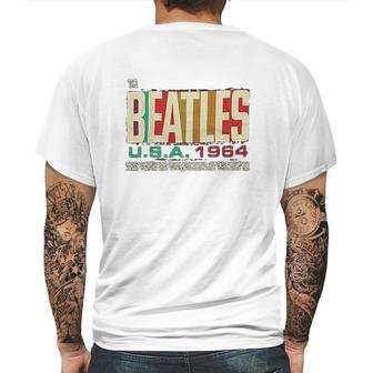 Beatles Usa 1964 Mens Back Print T-shirt | Favorety UK