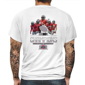 Big 2019 Big Ten Football Champions Ohio State Buckeyes Shirt Mens Back Print T-shirt | Favorety UK