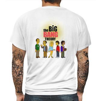 Big Bang Simpsons Mens Back Print T-shirt | Favorety DE