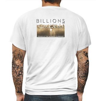 Billions Golden Citys S Mens Back Print T-shirt | Favorety