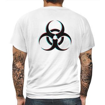 Biohazard Radioactive Symbol Nuclear Mens Back Print T-shirt | Favorety AU