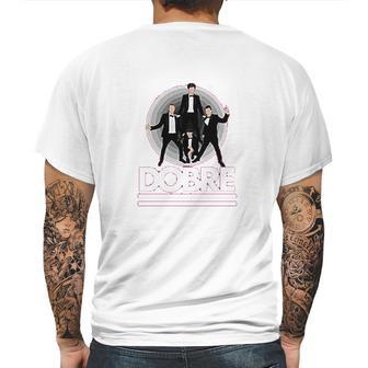 Black-White Dobre Brothers Mens Back Print T-shirt | Favorety AU