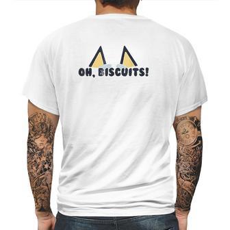 Bluey Oh Biscuits Mens Back Print T-shirt | Favorety DE