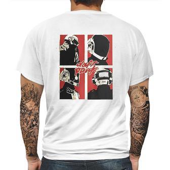 Bonnie D Erhart Daft Punk Mens Back Print T-shirt | Favorety UK