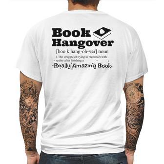 Book Hangover Ella James Logo Mens Back Print T-shirt | Favorety UK