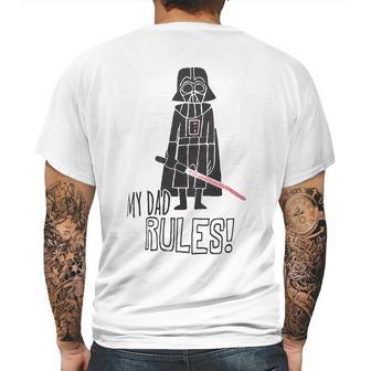 Boys Darth Vader The Child Mens Back Print T-shirt | Favorety