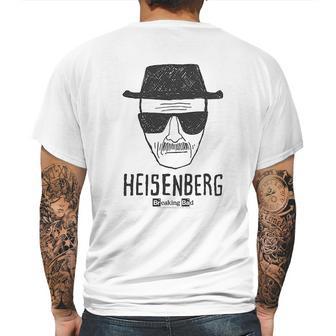 Breaking Bad Hand Drawn Heisenberg Mens Back Print T-shirt | Favorety AU