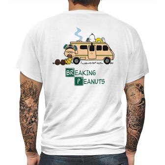 Breaking Peanuts Mens Back Print T-shirt | Favorety CA