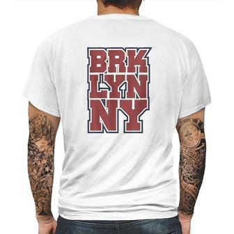 Brklyn Brooklyn Ny New York Mens Back Print T-shirt | Favorety UK