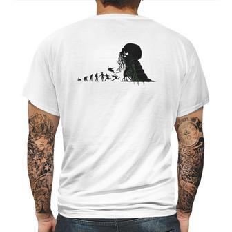 Call Of Cthulhu Lovecraftian Evolution Scifi Necronomicon Mens Back Print T-shirt | Favorety CA