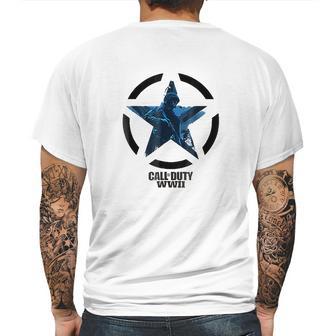 Call Of Duty Wwii Beach Front Line Mens Back Print T-shirt | Favorety DE