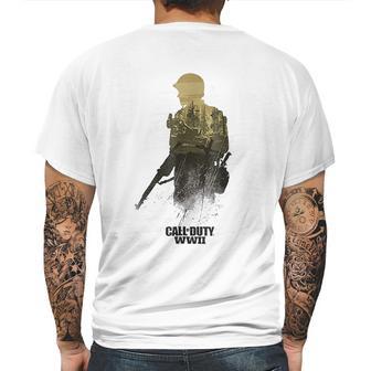 Call Of Duty Wwii Forest Front Line Mens Back Print T-shirt | Favorety AU