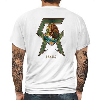 Canelo Alvarez Logo - Mens Ringer T-Shirt Mens Back Print T-shirt | Favorety