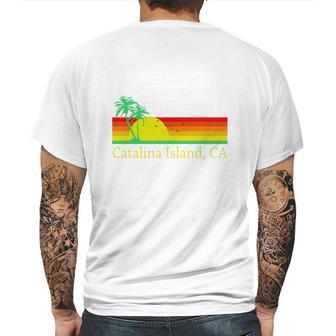 Catalina Island Mens Back Print T-shirt | Favorety DE