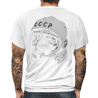 Cccp Laika Mens Back Print T-shirt | Favorety UK