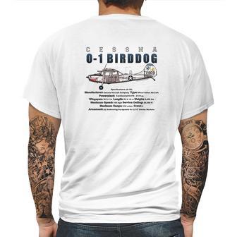 Cessna O1 Mens Back Print T-shirt | Favorety AU