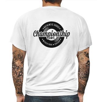 Championship Vinyl Mens Back Print T-shirt | Favorety AU