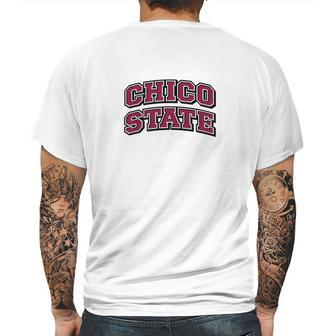 Chico State University Wildcats Ppchi04 Mens Back Print T-shirt | Favorety DE