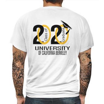 Class Of 2020 Graduation University Of California Berkeley Mens Back Print T-shirt | Favorety CA